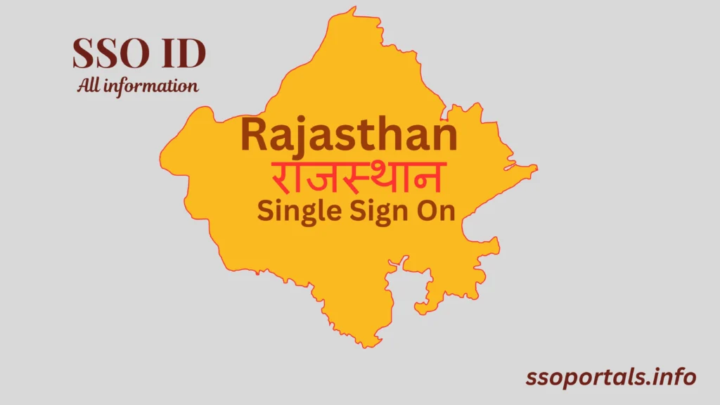 SSO ID RAJASTHAN 